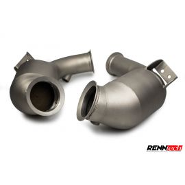 RENNtech | Downpipes w / 200 Cell Sport Catalytic Converter |213-E63 AMG | 290-GT 63 AMG | 4.0L V8 Bi Turbo | M 177