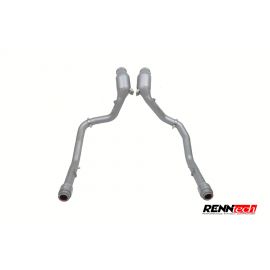 RENNtech | Downpipes w/200 Cell Sport Catalytic Converter | 463 - G63 AMG | 4.0L V8 BiTurbo | M177 | MY2019+