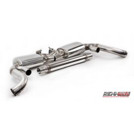 RENNtech | Stainless Steel Sport Mufflers w/Electronic Valves | S 63 AMG Coupe | C217 | 5.5L BiTurbo V8 | M157
