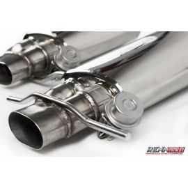 RENNtech | Stainless Steel Sport Mufflers w/Valves | S550 | W222 | 4.7L BiTurbo V8 | M278