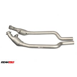 RENNtech Downpipes with 200 Cell Sport Catalytics for 231 - SL 63 AMG BiTurbo M157-Series