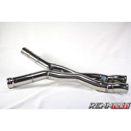 RENNtech Stainless Steel Sound and Performance Pipe for 221 - S 63 AMG