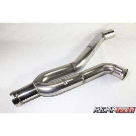 RENNtech Stainless Steel Sound and Performance Pipe for CLK 63 (C209)