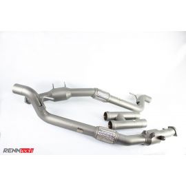 RENNtech Downpipes with 200 Cell Sport Catalytics for 222 - S / 217 - S 63 AMG BiTurbo M157-Series