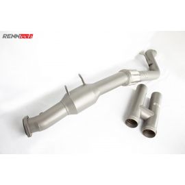 RENNtech Downpipes with 200 Cell Sport Catalytics for 222-S / 217-S 63 AMG BiTurbo M157